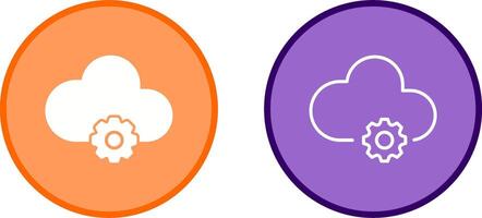 Cloud Computing Vector Icon