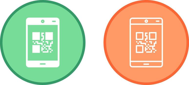 icono de vector de código de patrón