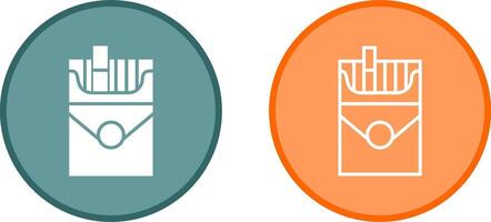 Cigarette Pack Vector Icon