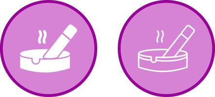 Ashtray Vector Icon