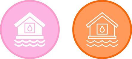 Water House Vector Icon