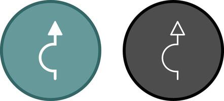 Arrow Pointing Up Vector Icon