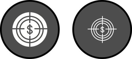 Economic Target Vector Icon