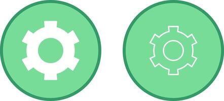 Setting Gear Vector Icon