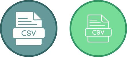 CSV Vector Icon
