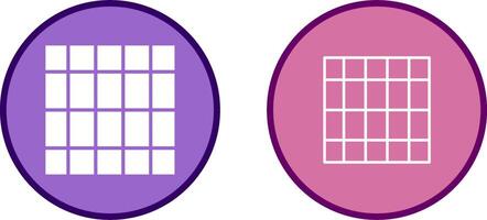 Table of Rates Vector Icon