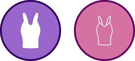 Ladies Vest Vector Icon