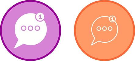 Message Bubbles Vector Icon