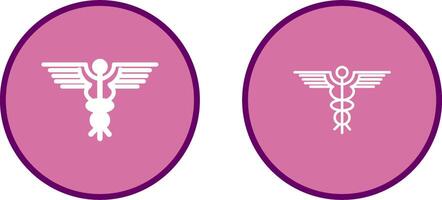 Caduceus Vector Icon