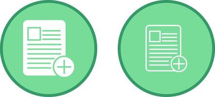 Medical Chart Vector Icon