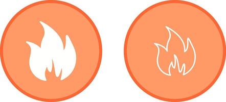 Flame Vector Icon