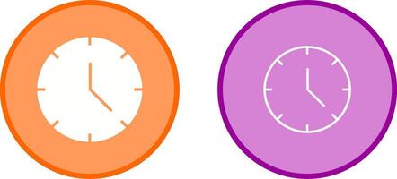 Clock Vector Icon