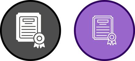 Diploma Vector Icon