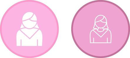 Business Women Vector Icon