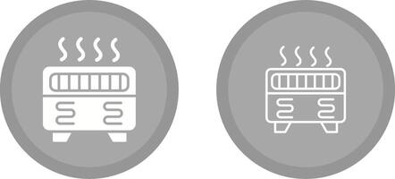 Convection Heater Vector Icon