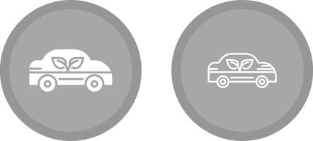 Ecology Car Vector Icon