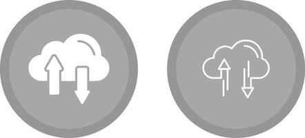 Cloud Storage Vector Icon