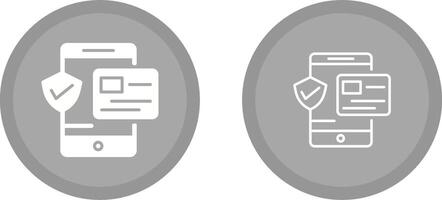 Secure Transactions Vector Icon