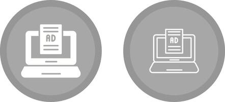 Internet Ads Vector Icon