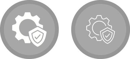 Protected System Vector Icon