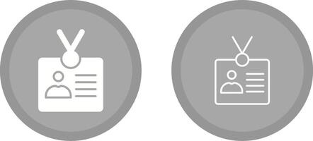 Identity Card Vector Icon