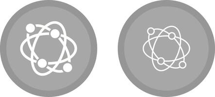 Atomic Structure Vector Icon