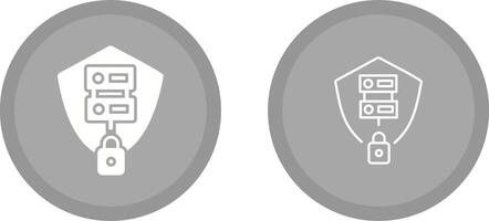 Secure Server Vector Icon