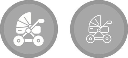 Stroller Vector Icon