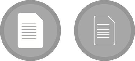 Text Vector Icon