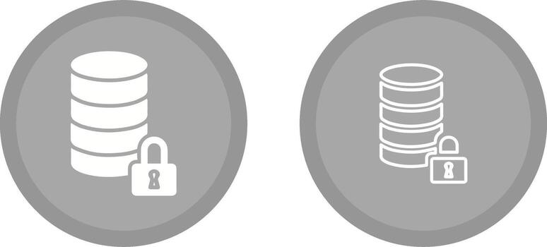 Encrypted Data Vector Icon