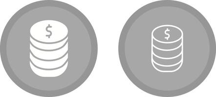 Stack Of Coins Vector Icon