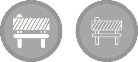 Barrier Vector Icon
