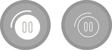 Pause Button Vector Icon
