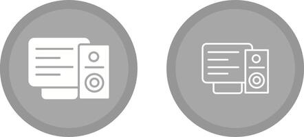 Speaker Vector Icon