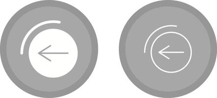 Back Button Vector Icon