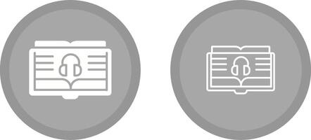 Audio Book Vector Icon