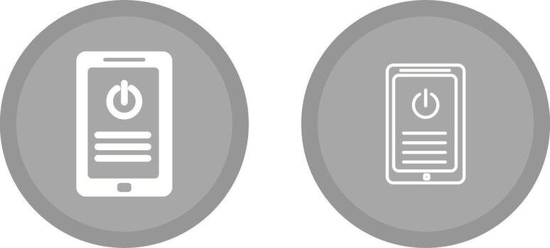 Shutdown Button Vector Icon