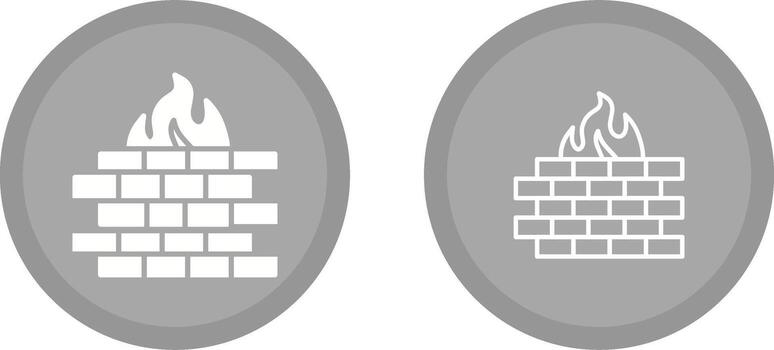 Firewall Vector Icon