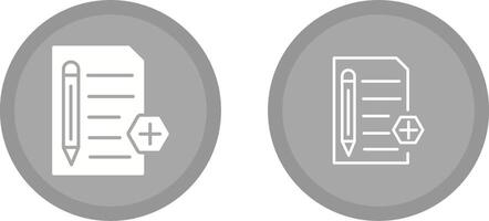 Medical Documents Vector Icon