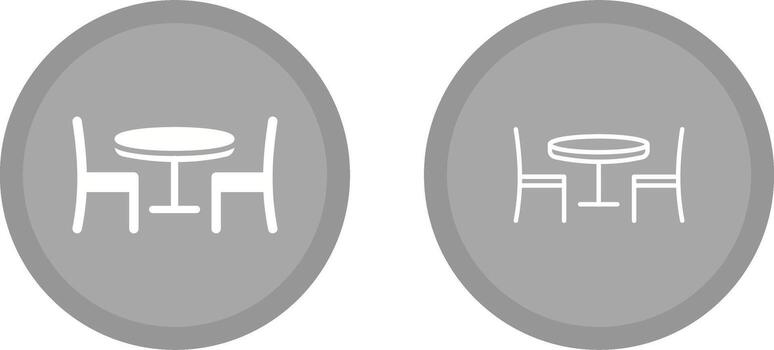 Dining Table Vector Icon