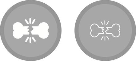 Bone Fracture Vector Icon