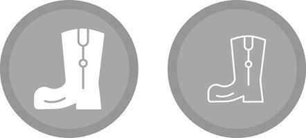 Cowboy Boot Vector Icon