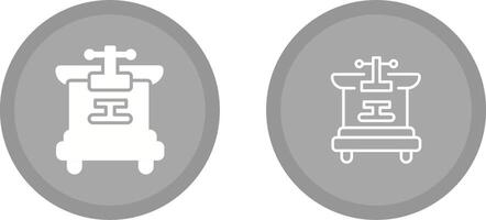 Machine Press Vector Icon