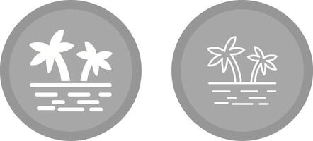 Island Vector Icon