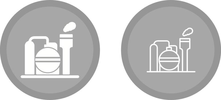 Refinery Vector Icon