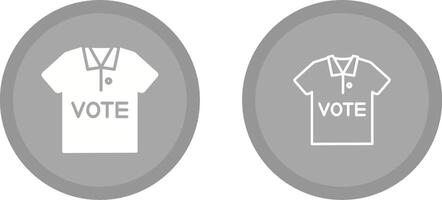T Shirt Vector Icon