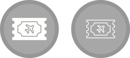 Plane Tickets Vector Icon