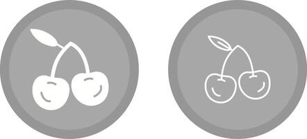 Cherries Vector Icon