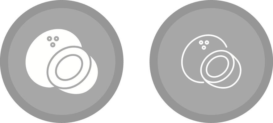 Coconut Vector Icon