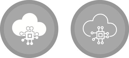 Cloud Computing Vector Icon